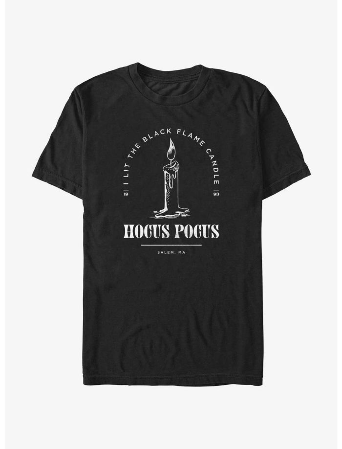Disney Hocus Pocus Black Flame Candle Extra Soft Kid Tee - Unisex T-Shirt HTS1672