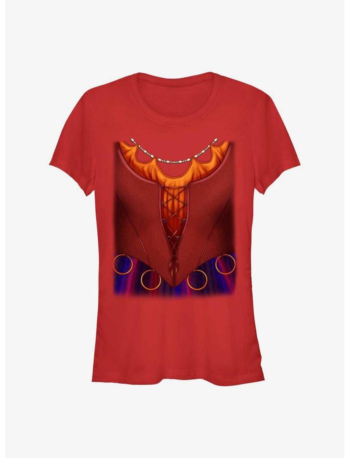 Disney Hocus Pocus Mary Dress Cosplay Girls T-Shirt Women Lady T-Shirt HTS5049