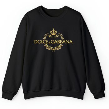 Dolce & Gabbana Crown Gold Luxury Crewneck Sweatshirt CSTB0878