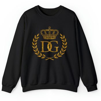 Dolce & Gabbana Crown Gold Luxury Crewneck Sweatshirt CSTB0879