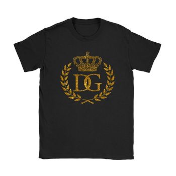Dolce & Gabbana Crown Gold Luxury Kid Tee Unisex T-Shirt TTB1886