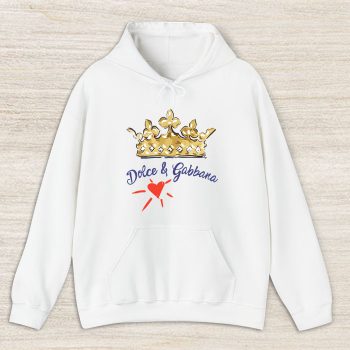 Dolce & Gabbana Crown Heart Unisex Pullover Hoodie HTB1108