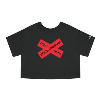 Dolce & Gabbana Dolce & Gabbana Logo Champion Women Cropped T-Shirt CTB2829
