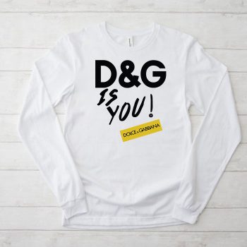 Dolce & Gabbana Is You Kid Tee Unisex LongsleeveShirt LTB0840