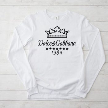 Dolce & Gabbana King 1984 Kid Tee Unisex LongsleeveShirt LTB0841