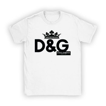 Dolce & Gabbana King Logo Luxury Kid Tee Unisex T-Shirt TTB1877