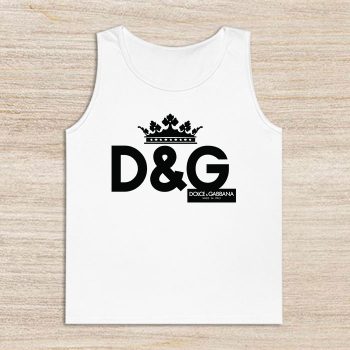 Dolce & Gabbana King Logo Luxury Unisex Tank Top TTTB0992