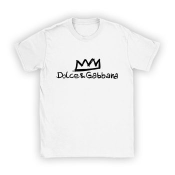 Dolce & Gabbana Logo Luxury Kid Tee Unisex T-Shirt TTB1857