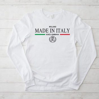 Dolce & Gabbana Milano Crown Kid Tee Unisex Longsleeve ShirtLTB0861