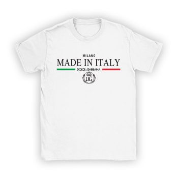 Dolce & Gabbana Milano Crown Kid Tee Unisex T-Shirt TTB1887