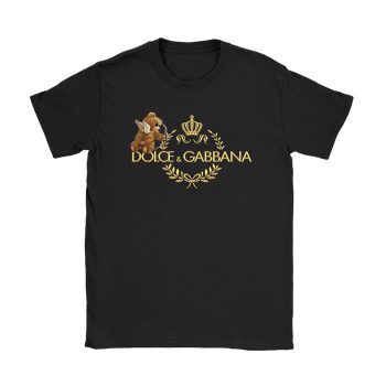 Dolce & Gabbana Teddy Bear Gold Luxury Kid Tee Unisex T-Shirt TTB1881
