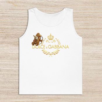 Dolce & Gabbana Teddy Bear Gold Luxury Unisex Tank Top TTTB0996