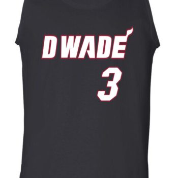 Dwyane Wade Miami Heat "D Wade Logo" Unisex Tank Top