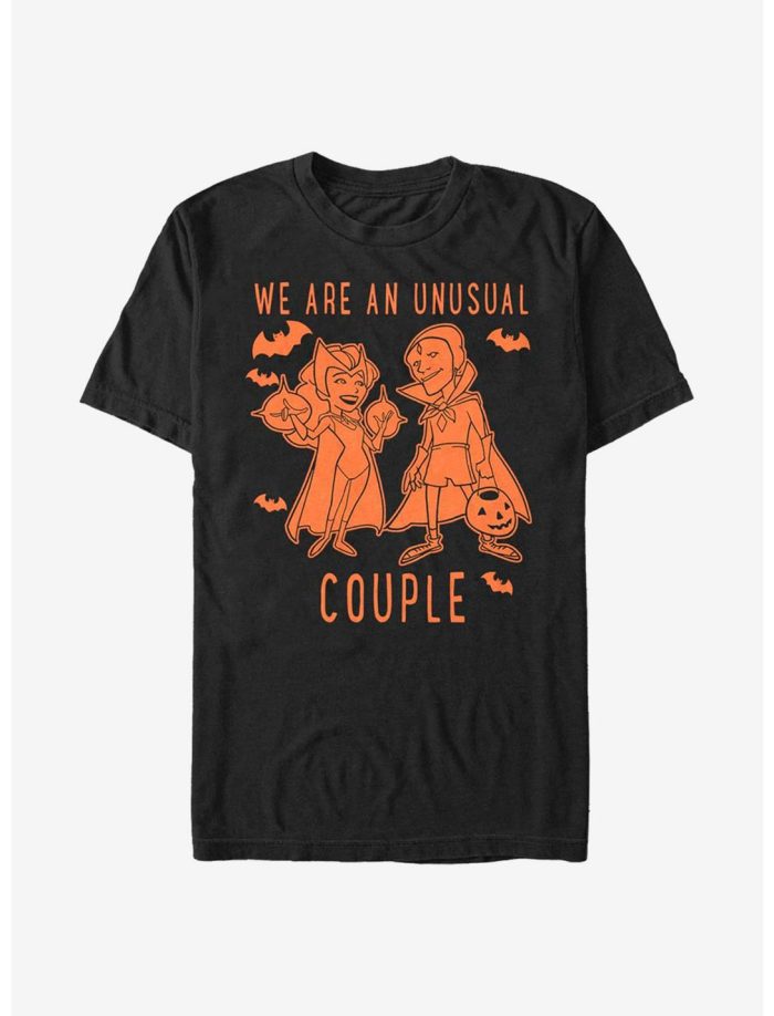 Extra Soft Marvel WandaVision Unusual Couple Costume Kid Tee - Unisex T-Shirt HTS2112