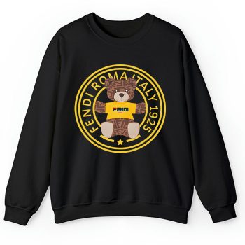 Fendi Circle Roma Teddy Bear Crewneck Sweatshirt CSTB0278
