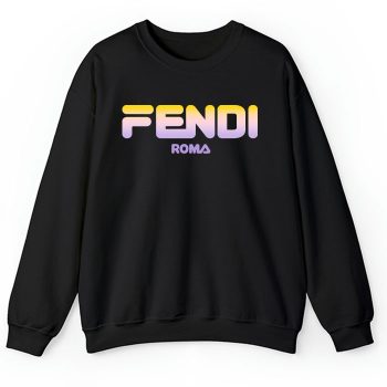 Fendi Fila Luxury Colourfu Logo Crewneck Sweatshirt CSTB0281