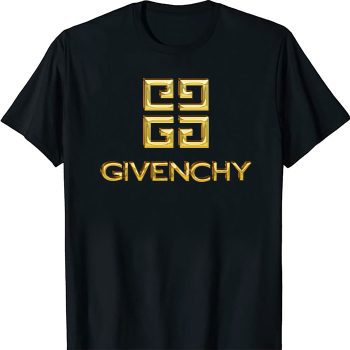 Givenchy Gold Logo Luxury Unisex T-Shirt TTB1644