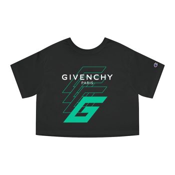 Givenchy Logo Luxury Champion Women Cropped T-Shirt CTB2602