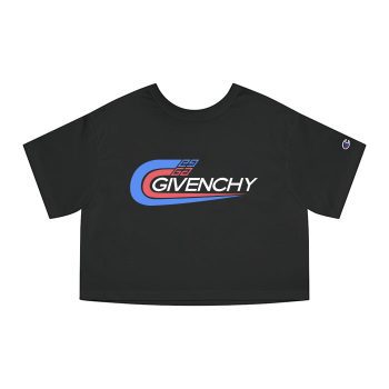 Givenchy Logo Luxury Champion Women Cropped T-Shirt CTB2606