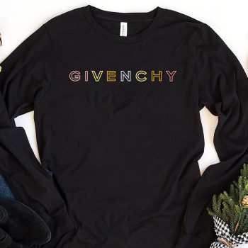 Givenchy Logo Luxury Kid Tee Unisex Longsleeve Shirt LTB0650