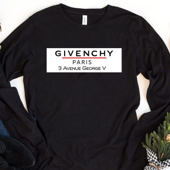Givenchy Logo Luxury Kid Tee Unisex Longsleeve Shirt LTB0652