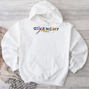 Givenchy Logo Luxury Unisex Pullover Hoodie HTB0861