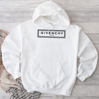Givenchy Logo Luxury Unisex Pullover Hoodie HTB0908