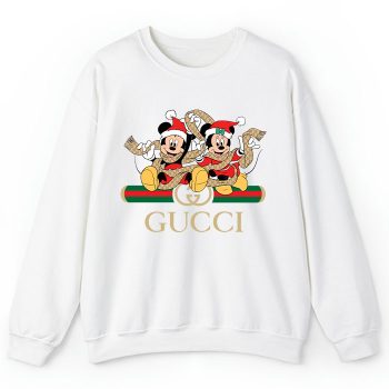 Gucci Mickey Mouse And Minnie Mouse Christmas Crewneck Sweatshirt CSTB0378