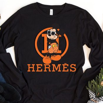 Hermes Mickey Mouse Kid Tee Unisex Longsleeve Shirt LTB0581