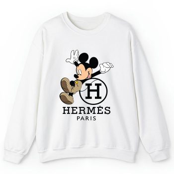 Hermes Paris Mickey Mouse Crewneck Sweatshirt CSTB0500