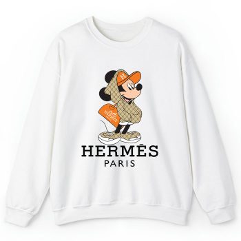 Hermes Paris Mickey Mouse Crewneck Sweatshirt CSTB0504