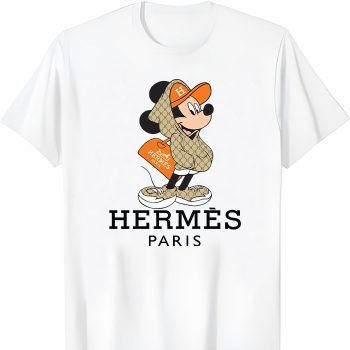Hermes Paris Mickey Mouse Unisex T-Shirt TTB1608