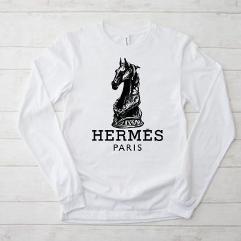 Hermes Paris Seahorses Kid Tee Unisex Longsleeve Shirt LTB0573