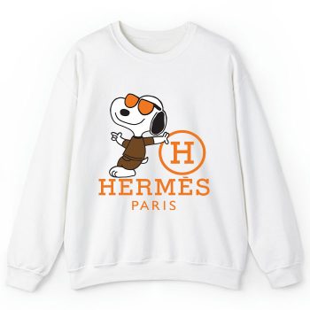 Hermes Paris Snoopy Crewneck Sweatshirt CSTB0501