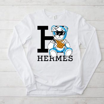 Hermes Teddy Bear Cool Kid Tee Unisex Longsleeve Shirt LTB0583