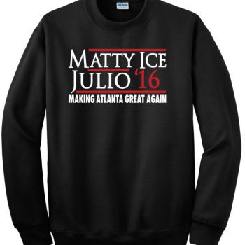 Julio Jones Matt Ryan Atlanta Falcons "Matty Ice 2016" Hoodie Hooded Sweatshirt