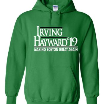 Kyrie Irving Gordon Hayward Boston Celtics "19" Hooded Sweatshirt Unisex Hoodie