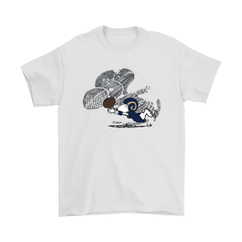 Los Angeles Rams Snoopy Plays The Football Game Unisex T-Shirt Kid T-Shirt LTS3433