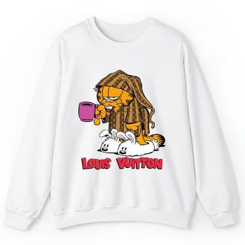 Louis Vuitton Logo Luxury Garfield Crewneck Sweatshirt CSTB1113