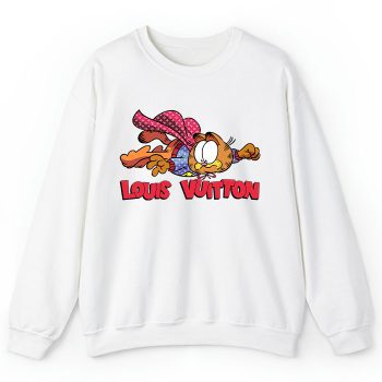 Louis Vuitton Logo Luxury Garfield Super Man Crewneck Sweatshirt CSTB1125