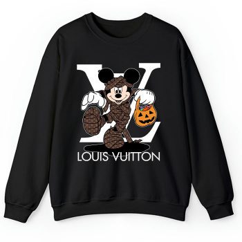 Louis Vuitton Logo Luxury Halloween Mickey Mouse Crewneck Sweatshirt CSTB1202