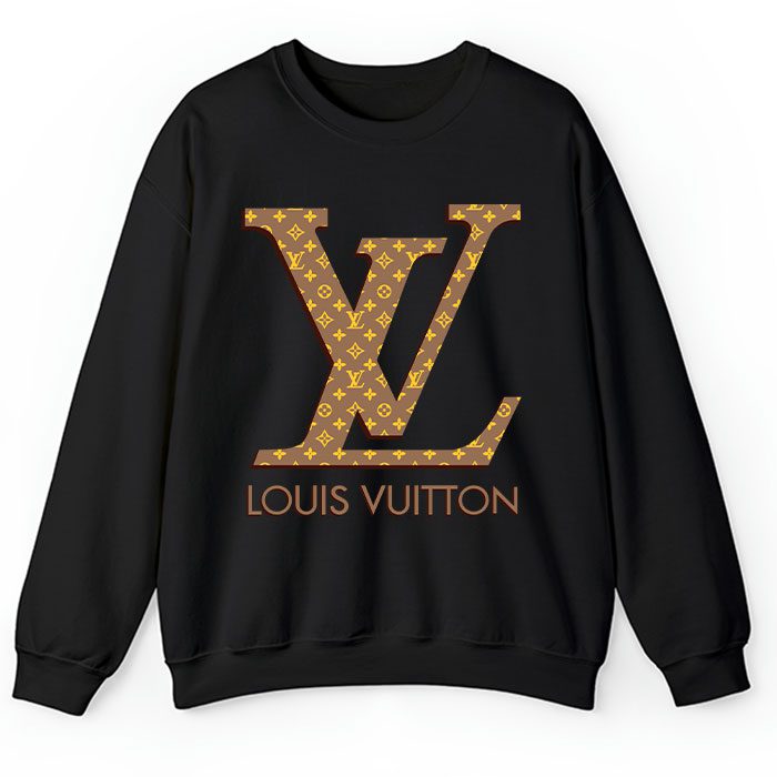 Louis Vuitton Logo Luxury Monogram Canvas Pattern Crewneck Sweatshirt CSTB1174