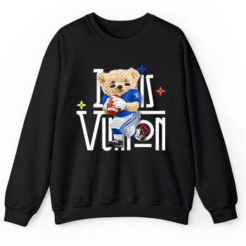 Louis Vuitton Logo Luxury Teddy Bear Basketball Crewneck Sweatshirt CSTB1065