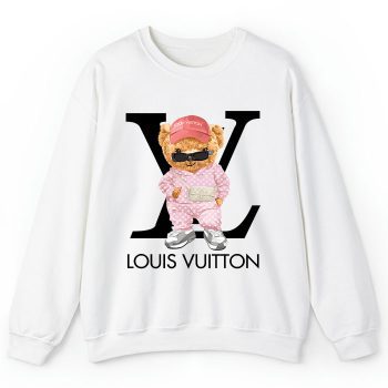 Louis Vuitton Logo Luxury Teddy Bear Crewneck Sweatshirt CSTB1067