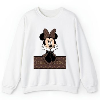 Louis Vuitton Monogram Canvas Pattern Minnie Mouse Crewneck Sweatshirt CSTB1181