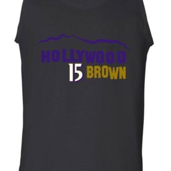 Marquise Brown Baltimore Ravens Hollywood Unisex Tank Top