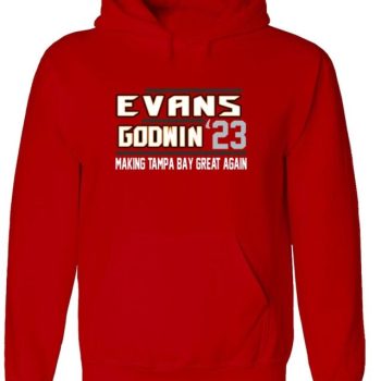 Mike Evans Chris Godwin Tampa Bay Buccaneers Bucs 23 Crew Hooded Sweatshirt Unisex Hoodie