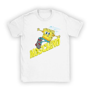 Moschino Skater SpongeBob SquarePants Kid Tee Unisex T-Shirt TTB1942