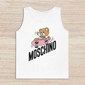 Moschino Skater Teddy Bear Unisex Tank Top TTTB1040