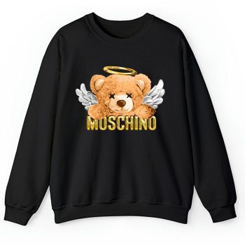 Moschino Teddy Bear Gold Luxury Crewneck Sweatshirt CSTB0937